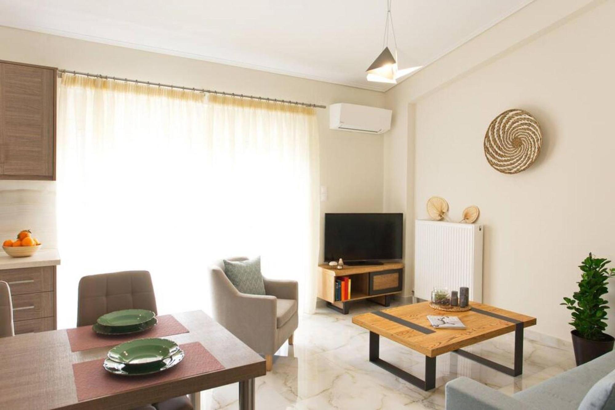 Sunny Apartment Lefkada - Lefkada Bnb Kalligoni Extérieur photo