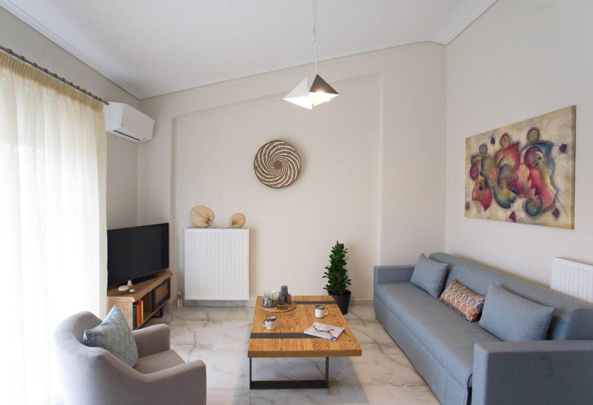 Sunny Apartment Lefkada - Lefkada Bnb Kalligoni Extérieur photo