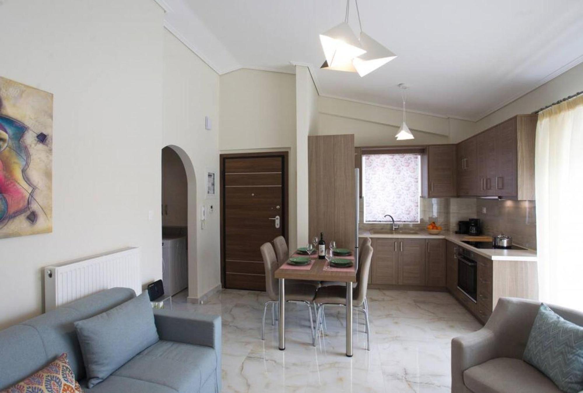 Sunny Apartment Lefkada - Lefkada Bnb Kalligoni Extérieur photo